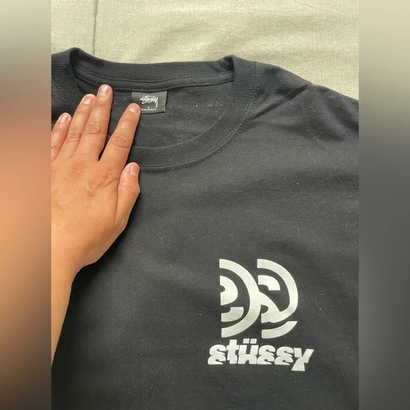 Stüssy Ride the Wave T-Shirt - Large - Picture 3 of 4